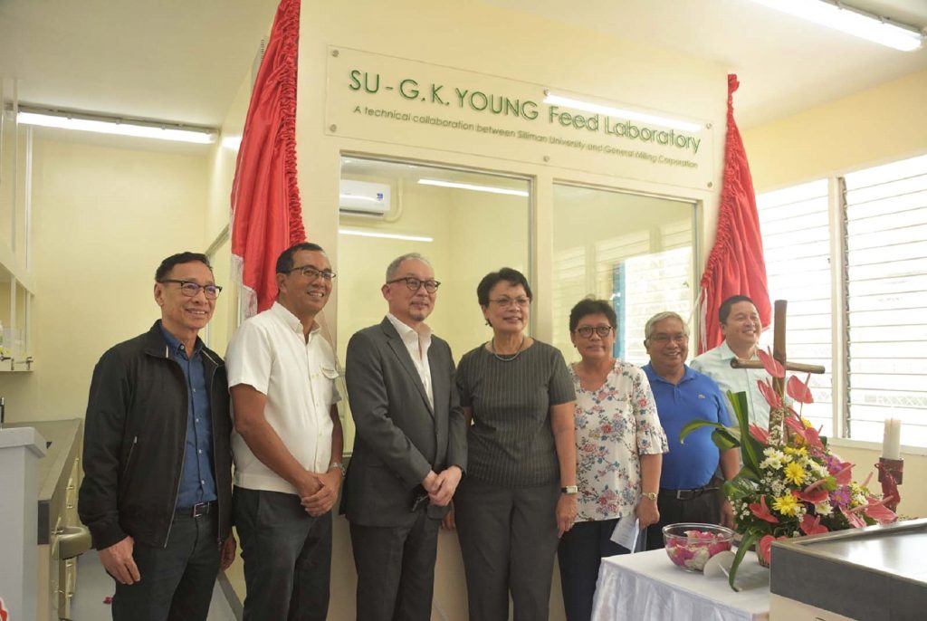 Unveiling of the SU – G.K. Young Feed Laboratory Signage - 