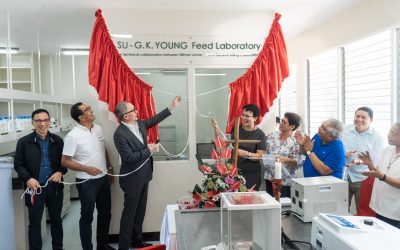 GENERAL MILLING CORPORATION (GMC) AND SILLIMAN UNIVERSITY (SU)  INAUGURATE  THE SU –  G. K. YOUNG FEED LABORATORY